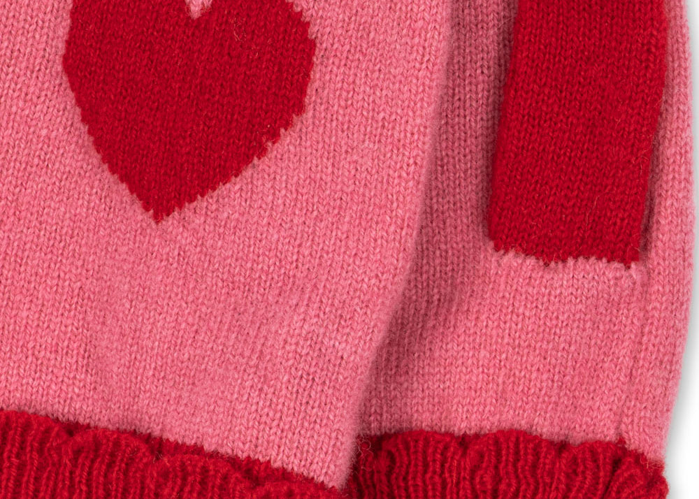Konges Sløjd A/S Fäustlinge pink
