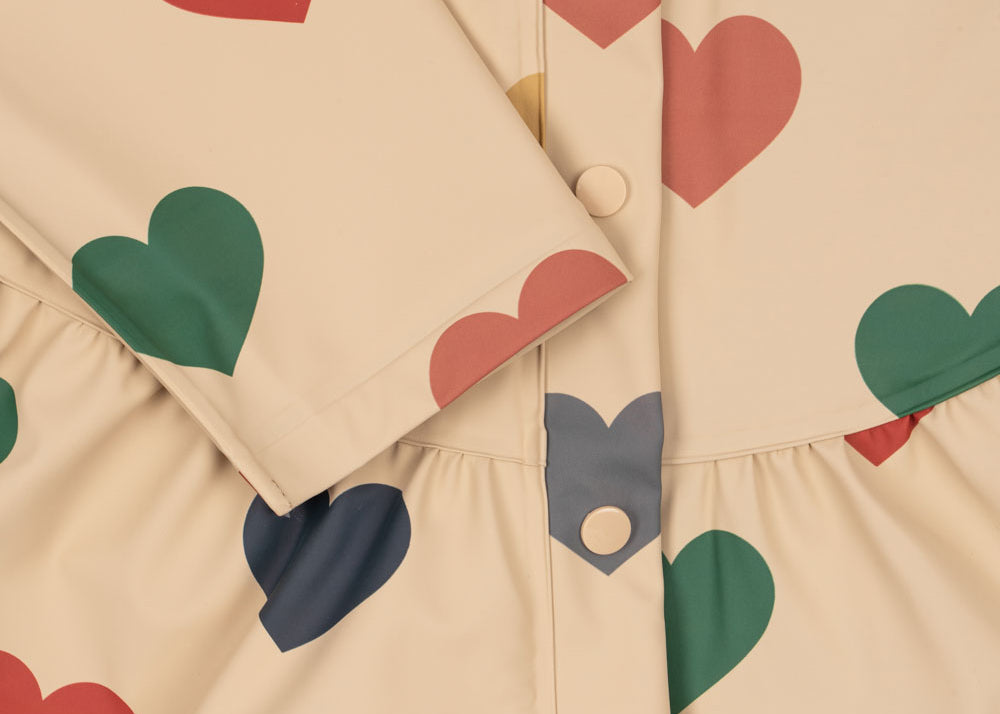 Konges Sløjd A/S Regenbekleidung bon coeur coloré