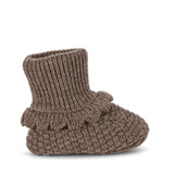 Konges Sløjd A/S Babystiefel bunny brown melange