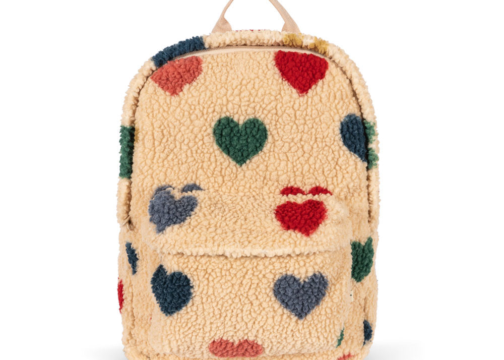 Konges Sløjd A/S Rucksack bon coeur coloré