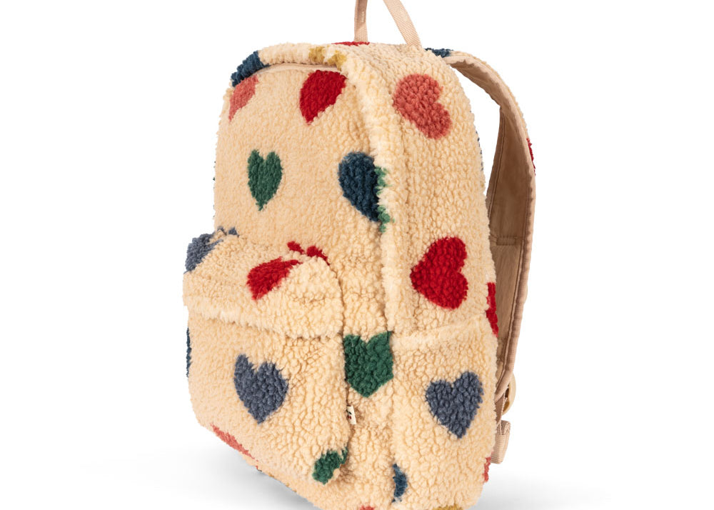Konges Sløjd A/S Rucksack bon coeur coloré