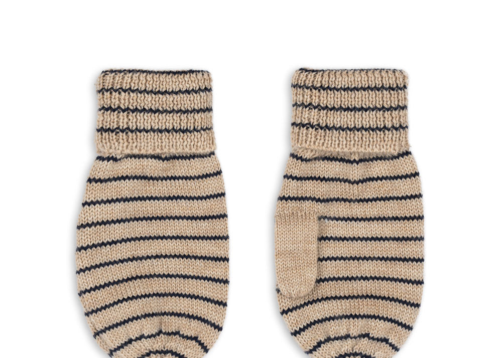Konges Sløjd A/S Fäustlinge stripe bluie