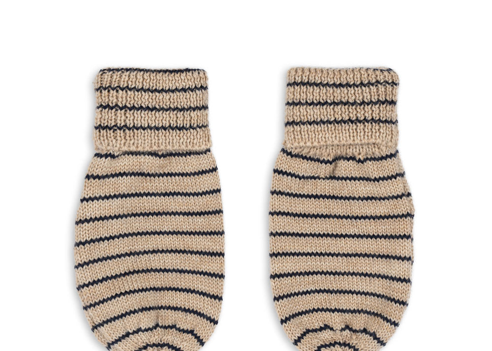Konges Sløjd A/S Fäustlinge stripe bluie