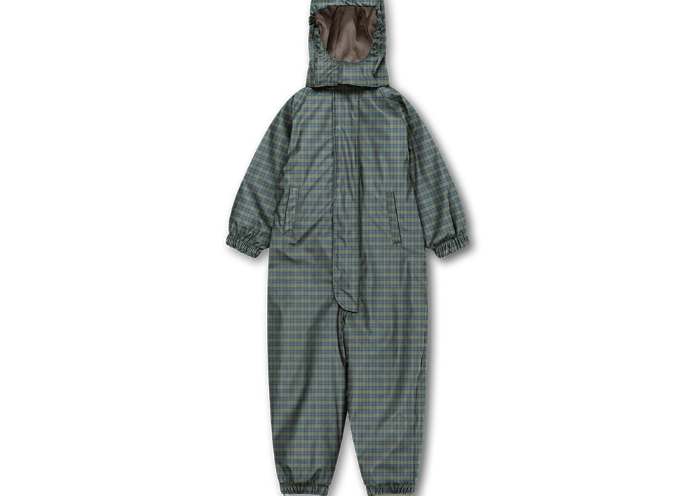 Konges Sløjd A/S Schneeanzüge laurel blue check
