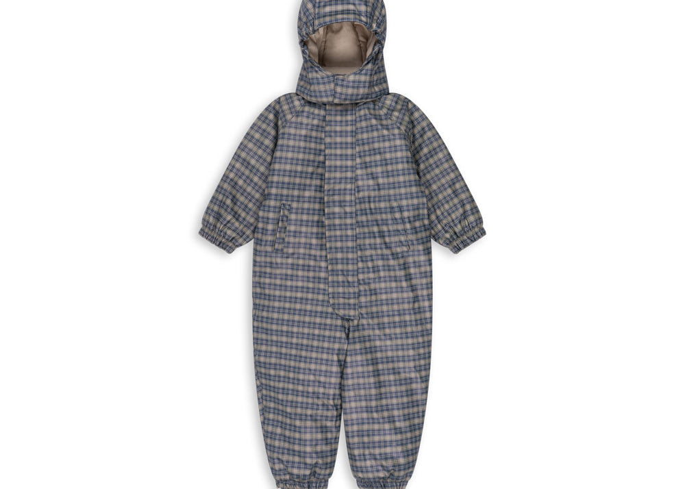 Konges Sløjd A/S Schneeanzüge laurel blue check