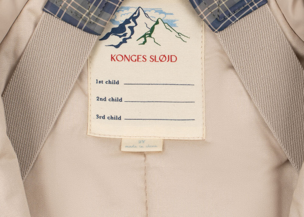 Konges Sløjd A/S Schneeanzüge laurel blue check