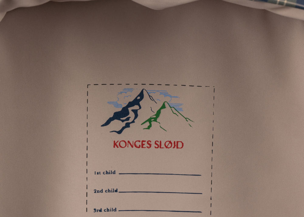 Konges Sløjd A/S Rucksack laurel blue check