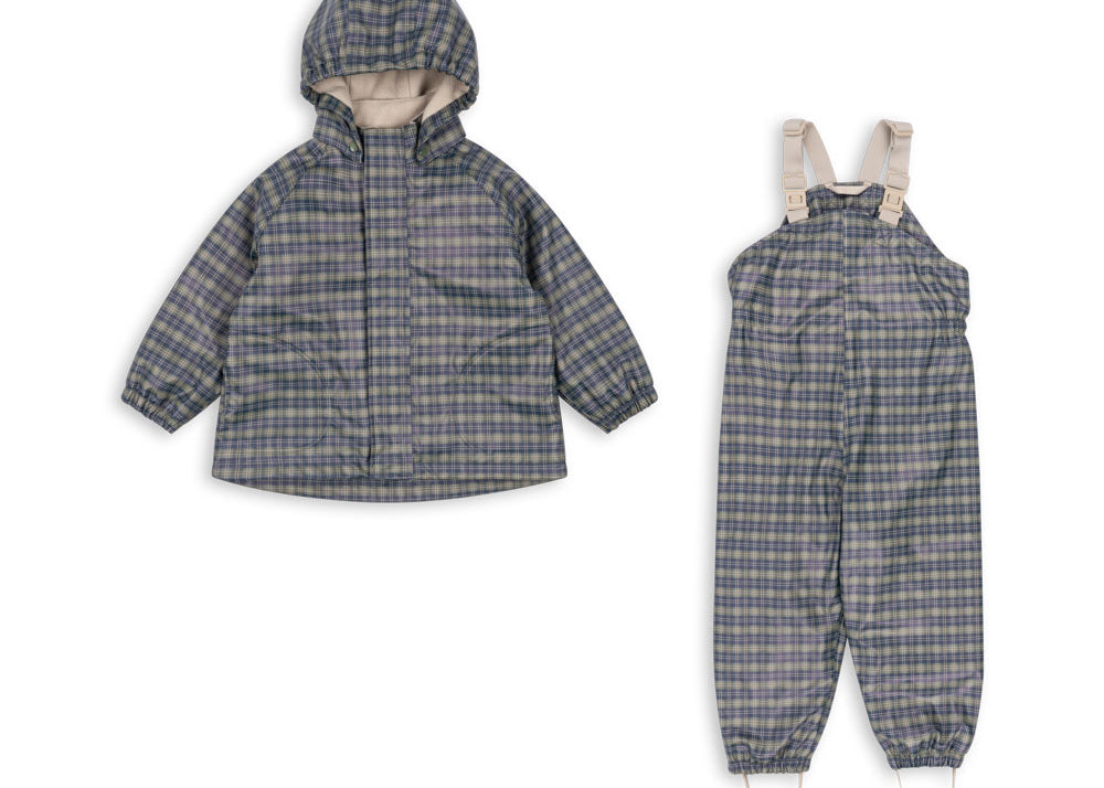 Konges Sløjd A/S Regenbekleidung laurel blue check
