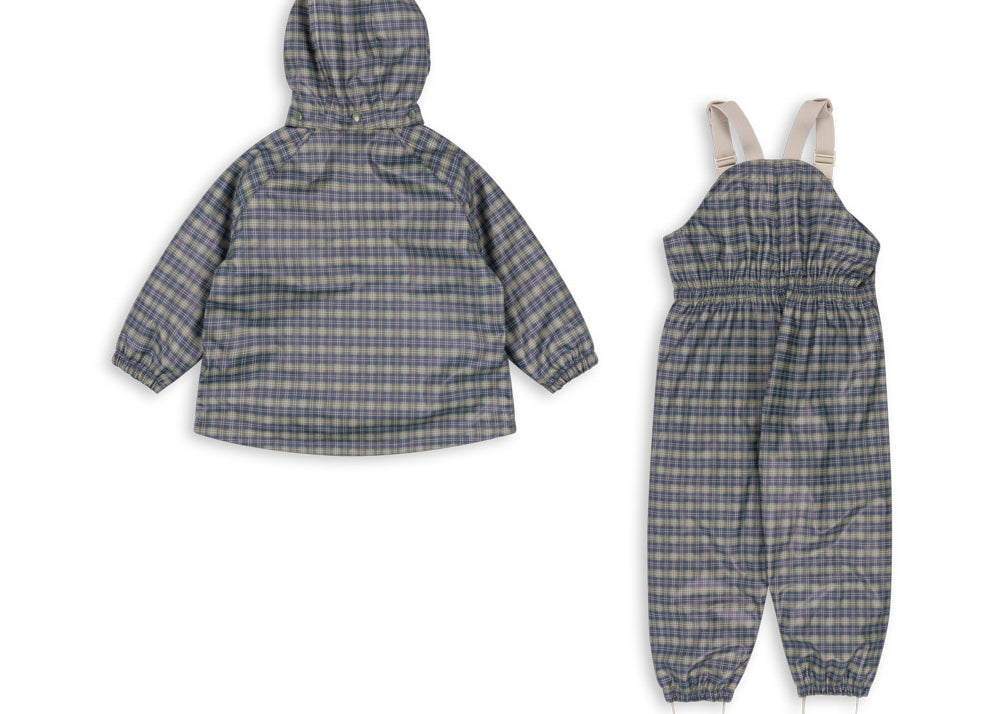 Konges Sløjd A/S Regenbekleidung laurel blue check