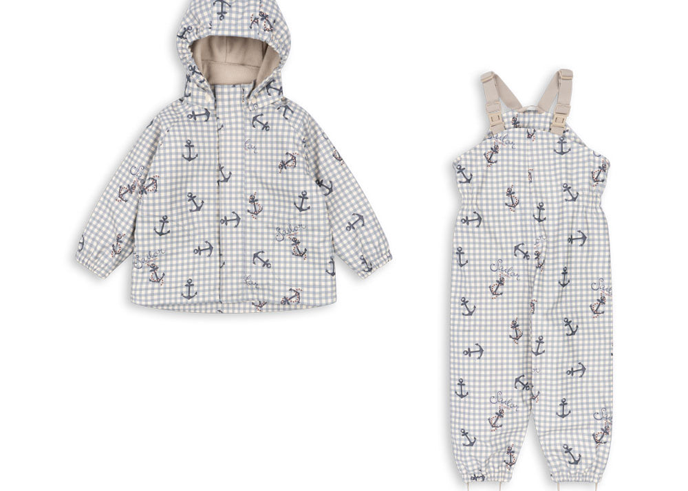 Konges Sløjd A/S Regenbekleidung sailor check