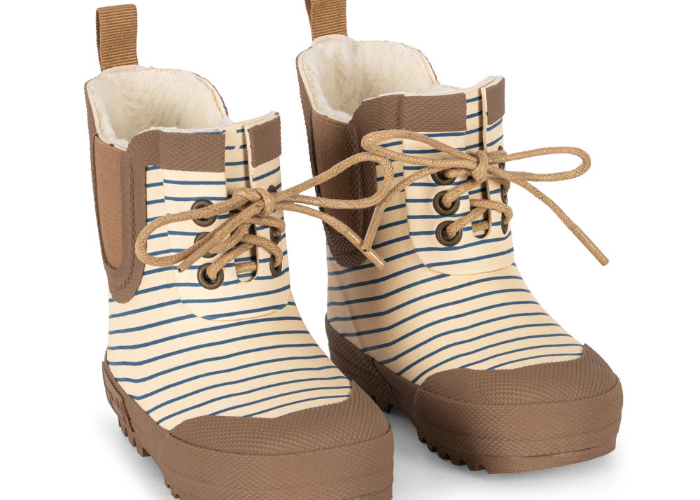 Konges Sløjd A/S Termostiefel stripe bluie