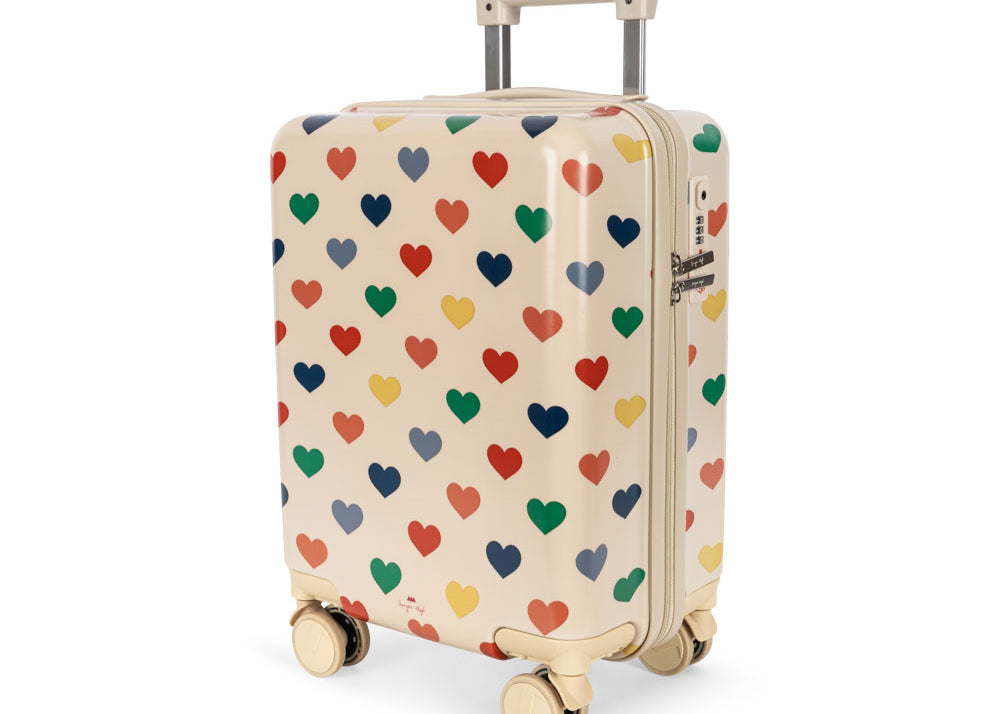 Konges Sløjd A/S Reisekoffer bon coeur coloré