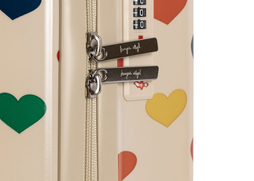 Konges Sløjd A/S Reisekoffer bon coeur coloré