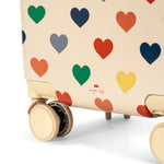 Konges Sløjd A/S Reisekoffer bon coeur coloré