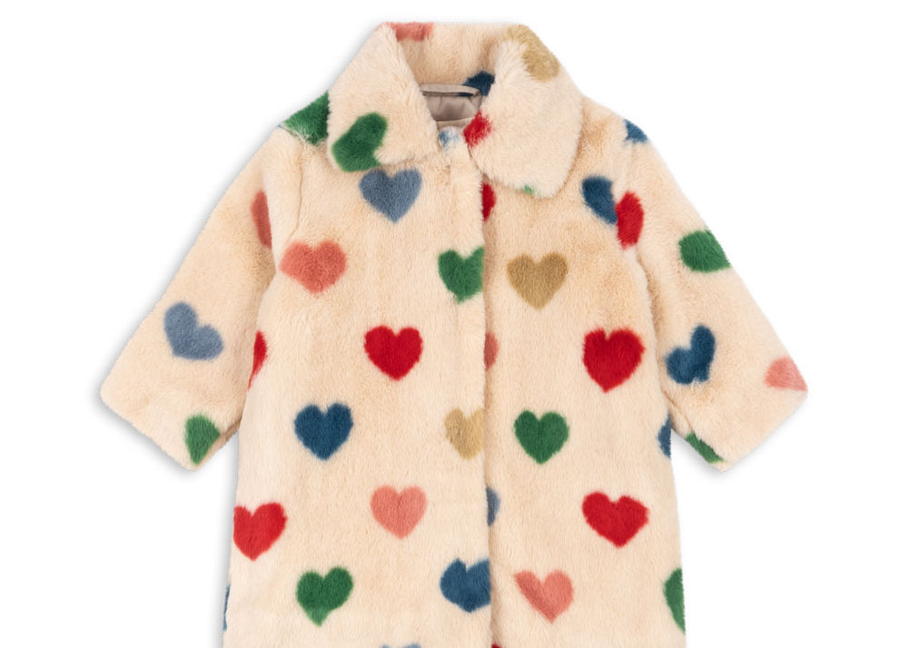 Konges Sløjd A/S Mantel bon coeur coloré