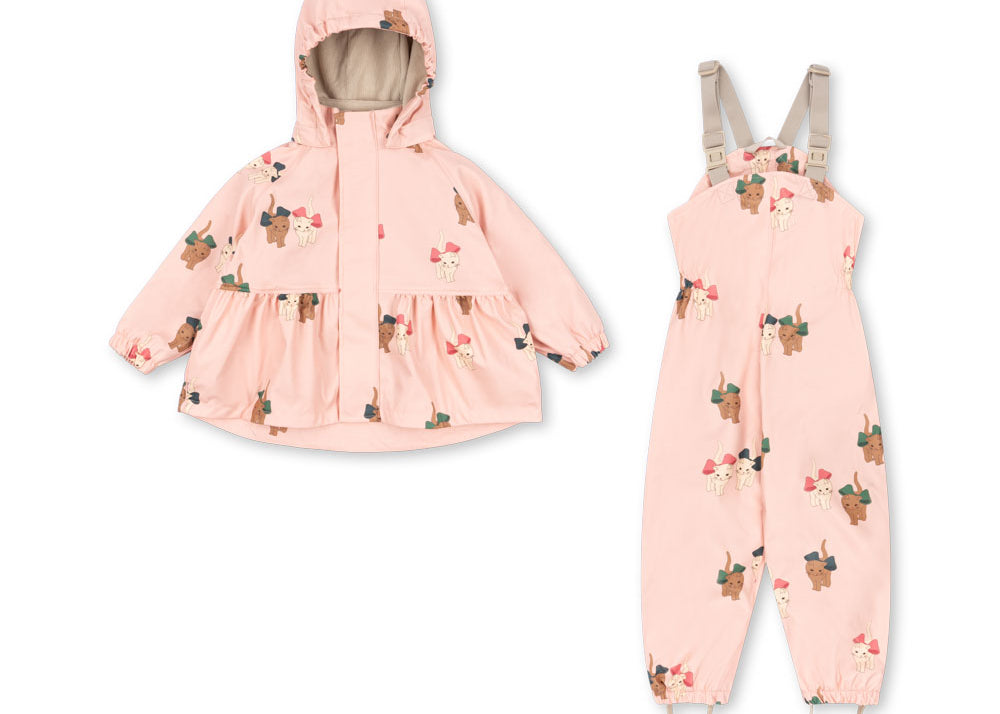 Konges Sløjd A/S Regenbekleidung bow kitty pink
