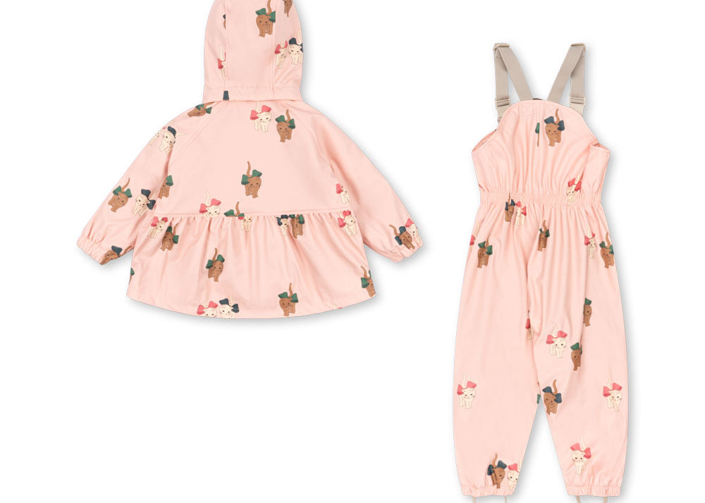 Konges Sløjd A/S Regenbekleidung bow kitty pink