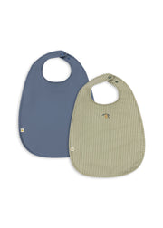 Konges Sløjd A/S Lätzchen tea stripe/flint stone