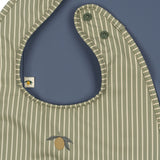 Konges Sløjd A/S Lätzchen tea stripe/flint stone