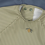 Konges Sløjd A/S Lätzchen tea stripe/flint stone