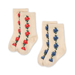 Konges Sløjd A/S Socken rose mix