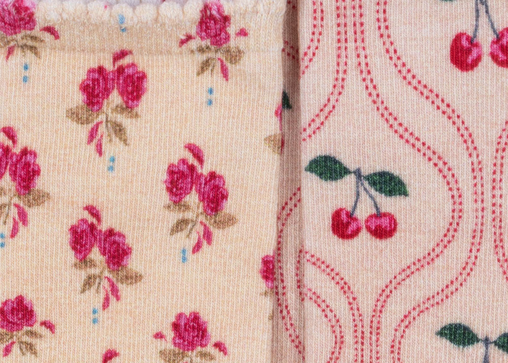 Konges Sløjd A/S Socken cherry mix