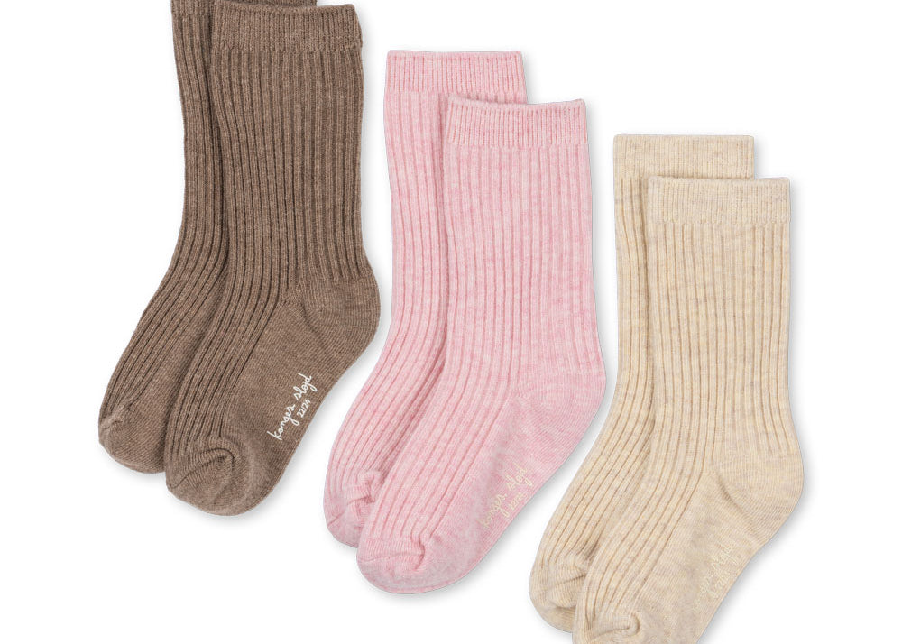 Konges Sløjd A/S Socken rose mix