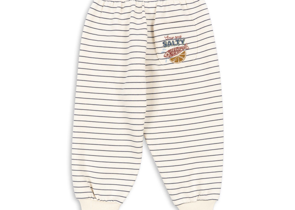Konges Sløjd A/S Hosen - Jersey captains blue/antique white