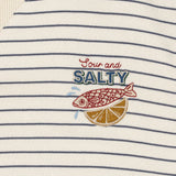 Konges Sløjd A/S Blusen - Jersey captains blue/antique white