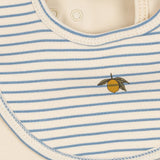 Konges Sløjd A/S Bandana Lätzchen kubi/stripe bluie