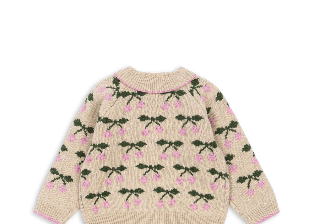 Konges Sløjd A/S Strickblusen cherry