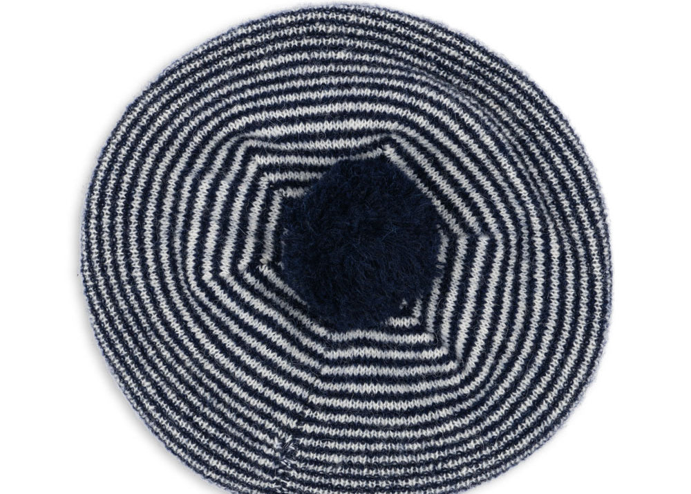 Konges Sløjd A/S Mütze ensign blue/buttercream