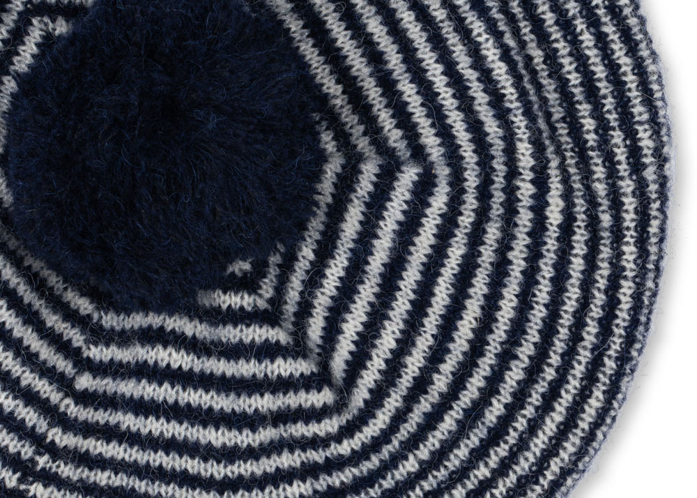 Konges Sløjd A/S Mütze ensign blue/buttercream
