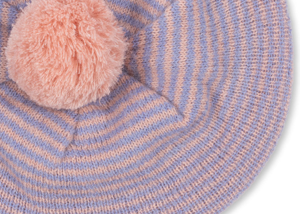 Konges Sløjd A/S Mütze purple/pink dolphin