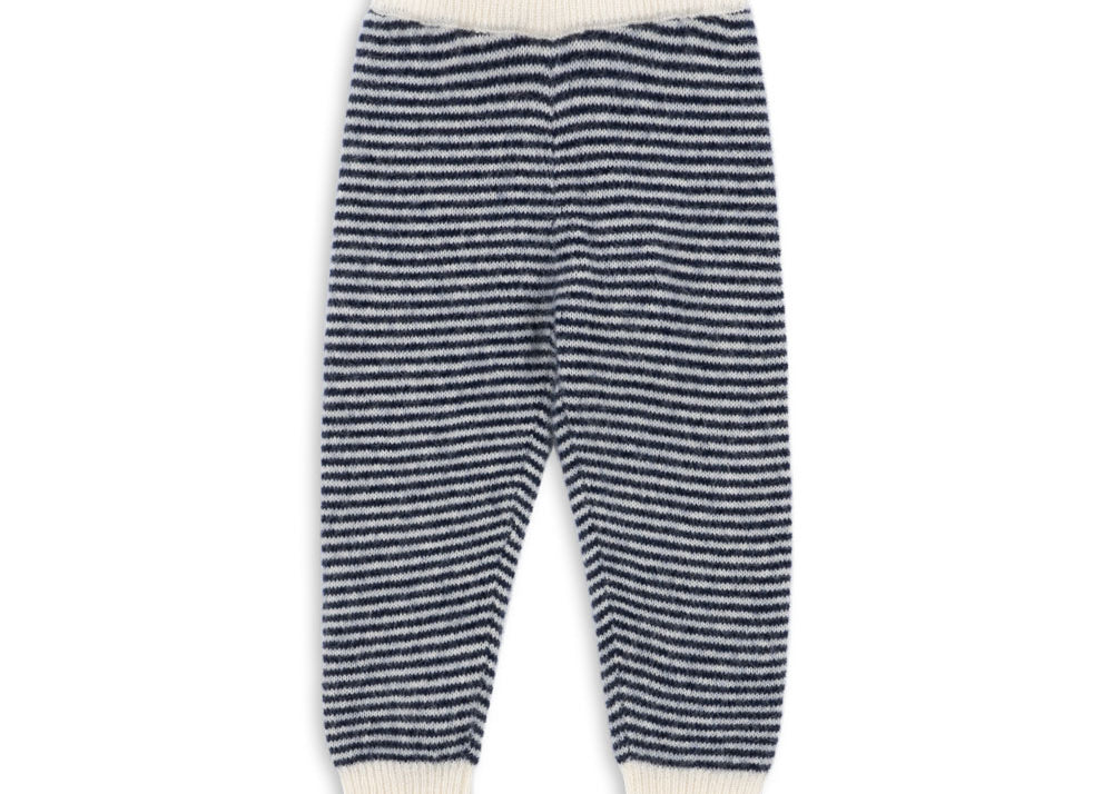 Konges Sløjd A/S Hosen - Strick ensign blue/buttercream