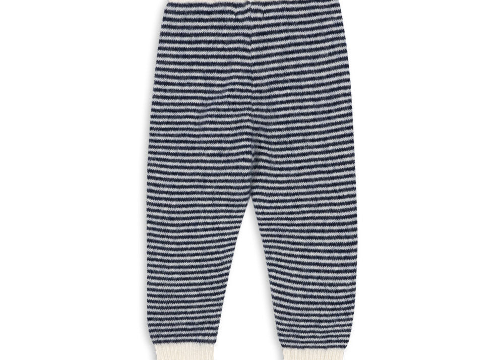 Konges Sløjd A/S Hosen - Strick ensign blue/buttercream