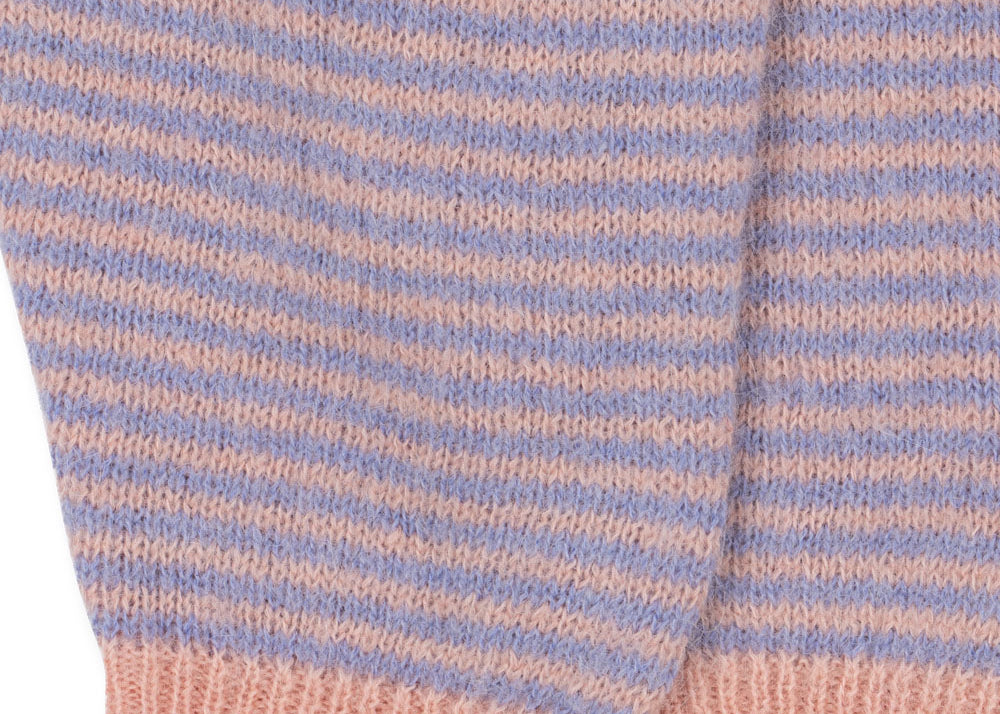 Konges Sløjd A/S Hosen - Strick purple/pink dolphin