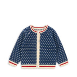 Konges Sløjd A/S Strickblusen blue