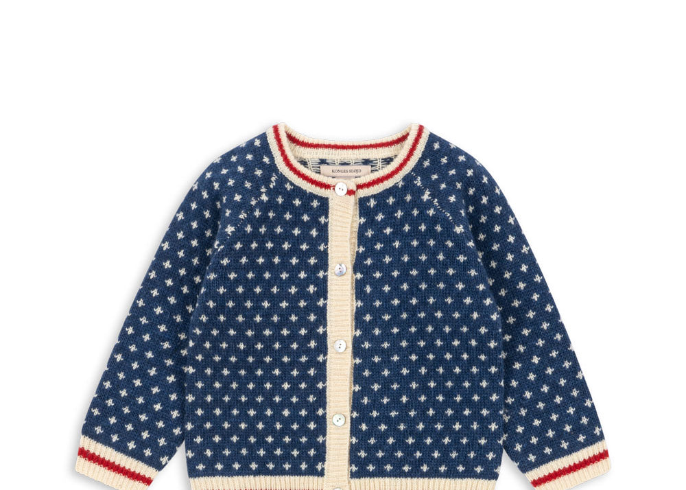 Konges Sløjd A/S Strickblusen blue