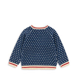 Konges Sløjd A/S Strickblusen blue