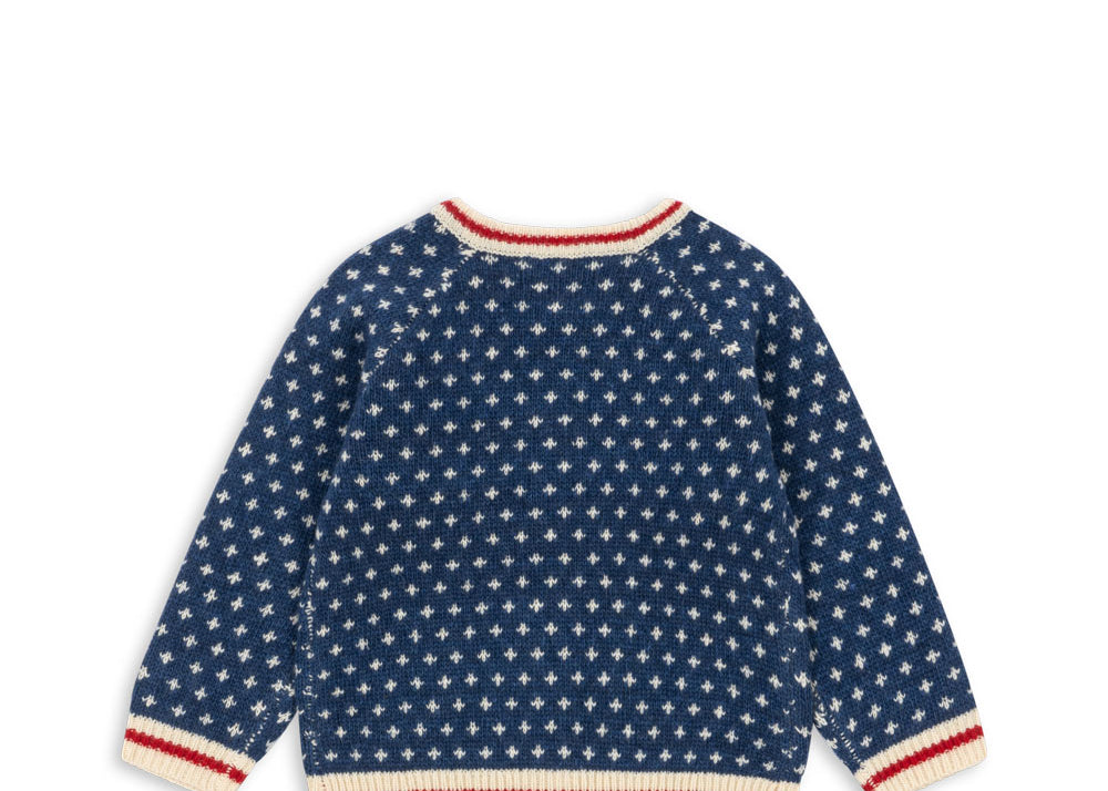 Konges Sløjd A/S Strickblusen blue