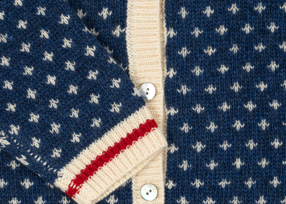 Konges Sløjd A/S Strickblusen blue