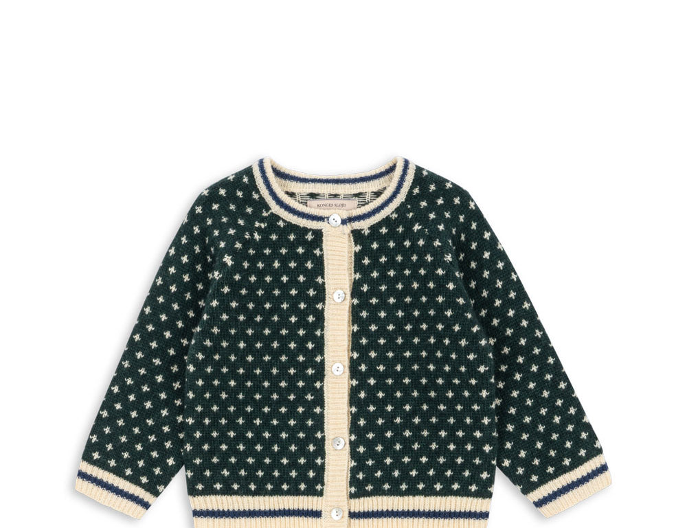 Konges Sløjd A/S KNITTED CARDIGANS green