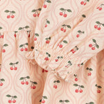 Konges Sløjd A/S Blusen - Gewebt cherry pink motif