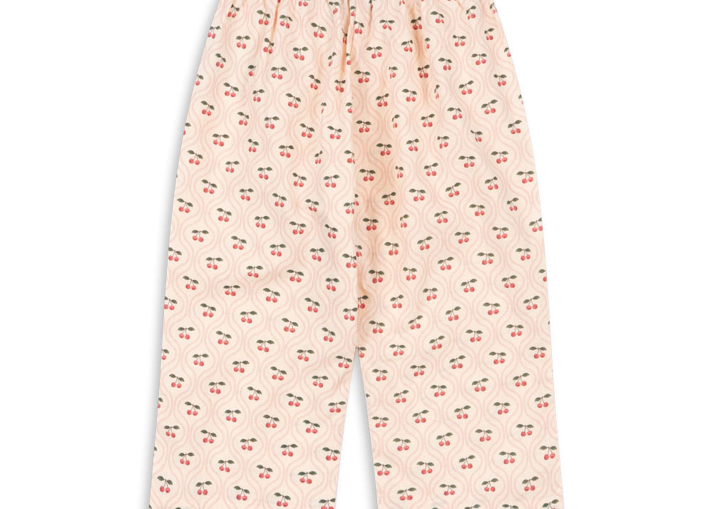 Konges Sløjd A/S Hosen - Gewebt cherry pink motif