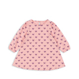 Konges Sløjd A/S Kleider - Jersey hortensia coeur