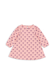 Konges Sløjd A/S Kleider - Jersey hortensia coeur