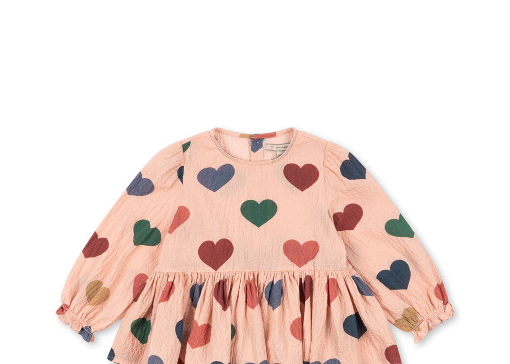 Konges Sløjd A/S Blusen - Gewebt coeur rose coloré