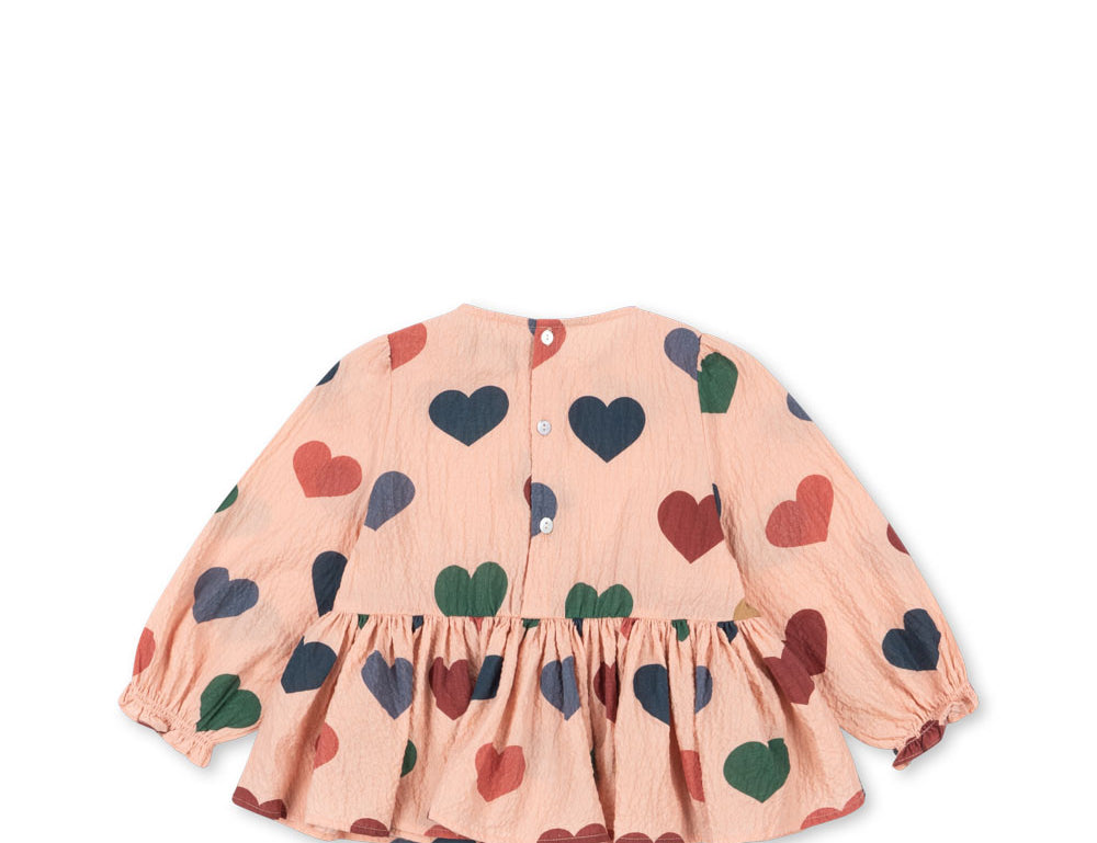 Konges Sløjd A/S WOVEN SHIRTS coeur rose coloré