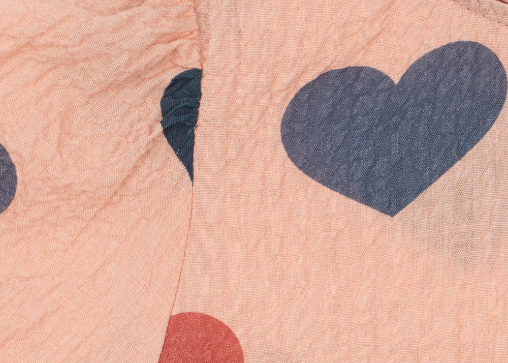 Konges Sløjd A/S Blusen - Gewebt coeur rose coloré
